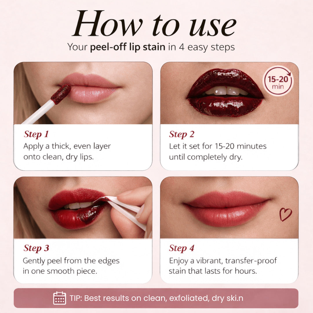 Last Day Buy 1 Get 1 Free  Peel-Off Ink Lip Stain🔥🔥🔥