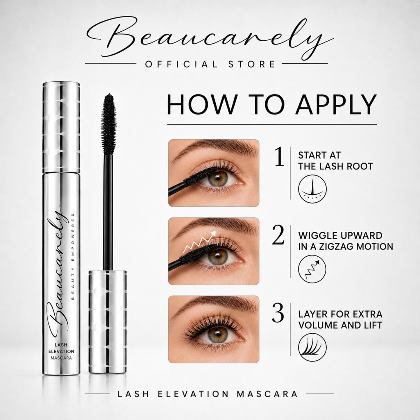 Beaucarely™ Extensionist Mascara: The Ultimate Lash Lift for Infinite Length & All-Day Curl