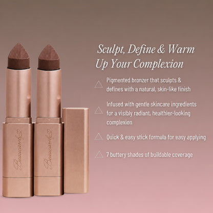 🔥 Seamless Cream Bronzer Stick | Sculpt, Blend & Glow in Seconds 🔥