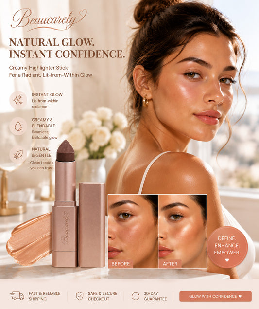 🔥 Seamless Cream Bronzer Stick | Sculpt, Blend & Glow in Seconds 🔥