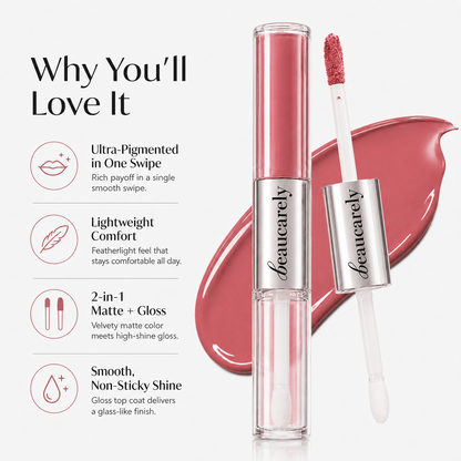 Dual-ended liquid lipstick